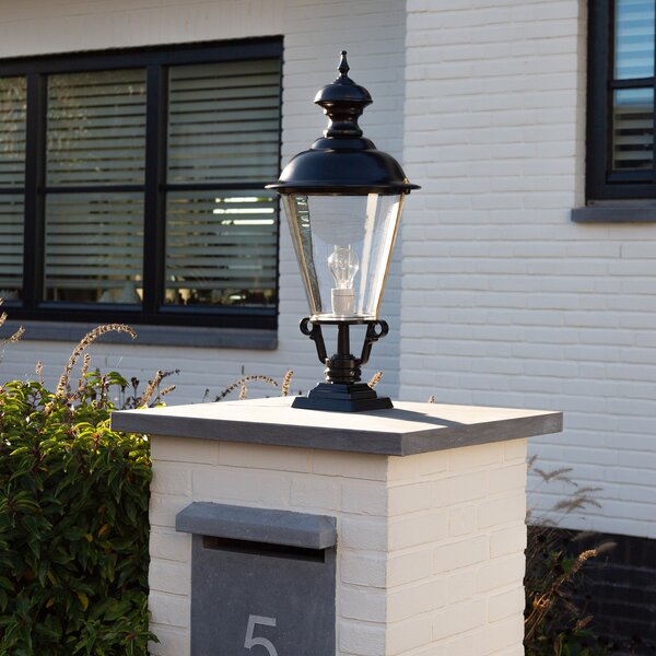 K.S. Verlichting Bornă luminoasă K43, înălțime 61 cm verde, Cupru, Metal, Piedestal pentru exterior