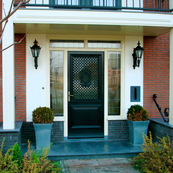 K.S. Verlichting Aplică pentru exterior Diana, verde, reglabil, Transparent, Metal