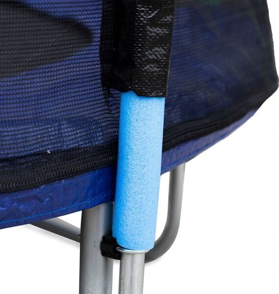 Trambulina 305 cm din Otel, cu Plasa de Protectie, Scara de Acces, Suporta pana la 150 de kg