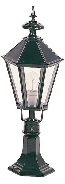 K.S. Verlichting Lumina de cale Edinburgh negru, Negru, Metal, Piedestal pentru exterior