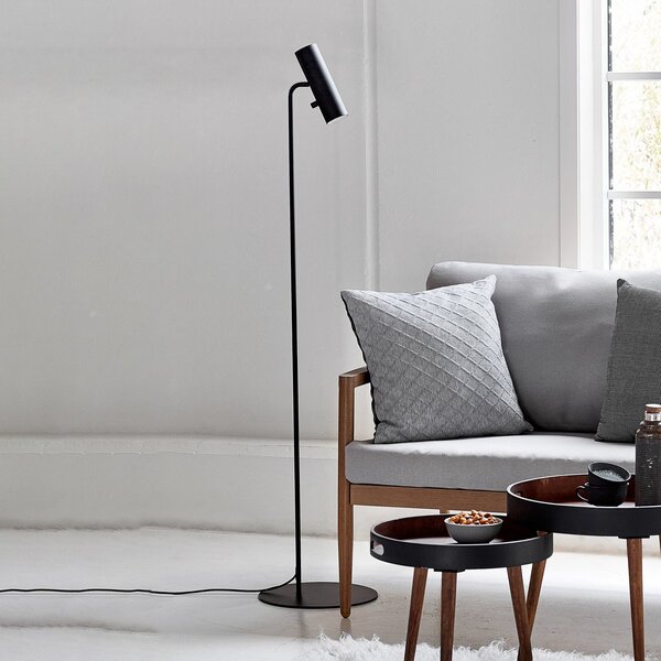 Lampadar DFTP by Nordlux, MIB 6, Negru, Camera de zi, Metal, Modern