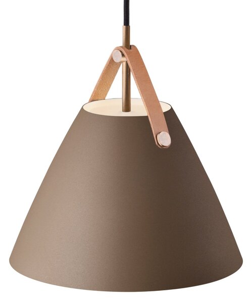 Lustră Pendul DFTP by Nordlux, Strap, reglabil, Maro / Rugină, Camera de zi, Metal, Scandinavă