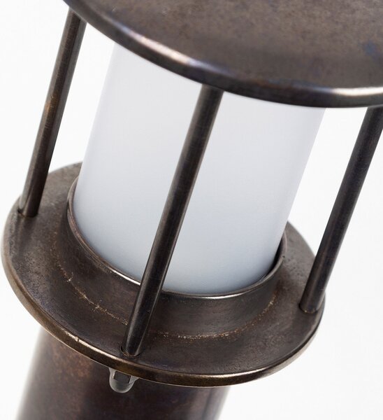 K.S. Verlichting Lumina de perete în aer liber rezident din alamă, bronz, reglabil, Bronz / Alamă Veche, Metal, Casă de țară / Rustic