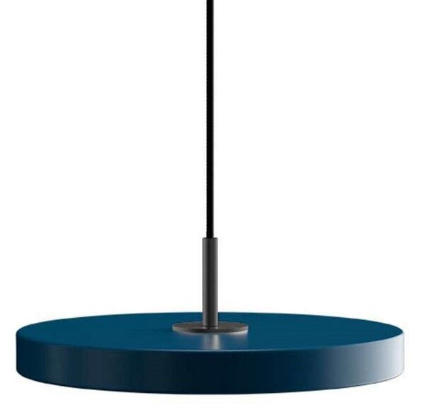 Asteria Lustră Pendul Mini Petrol Blue/Black Top - UMAGE