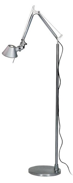 Lampadar Artemide, reglabil, Metalic, Camera de zi, Aluminiu, Design