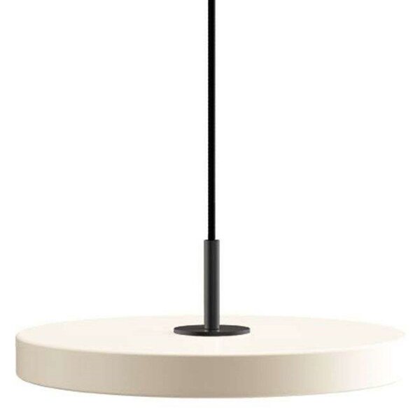 Asteria Lustră Pendul Mini Pearl White/Black Top - UMAGE