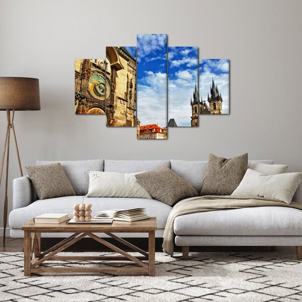 Tablou - Ceasul astronomic din Praga (150x105 cm)