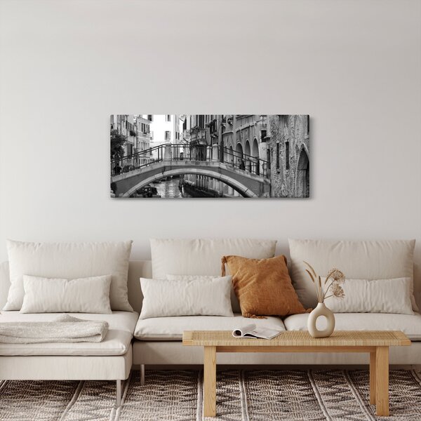 Tablou - Vedere din Veneția (120x50 cm)