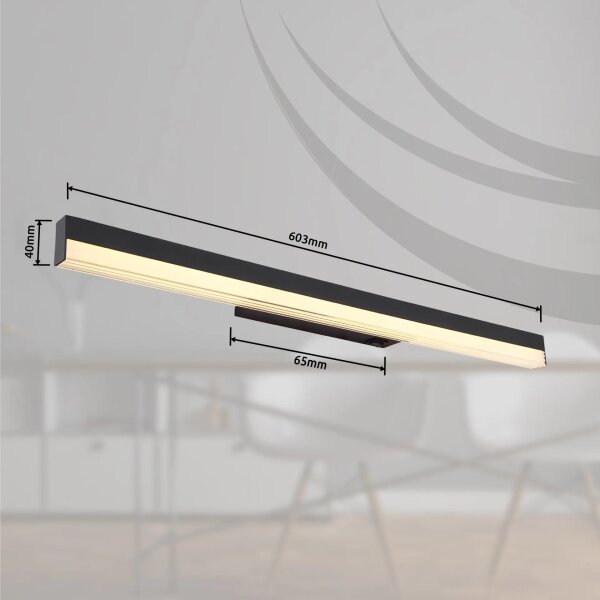 Aplică LED Globo 41926B SALLO LED/12W/230V 3000K/6000K