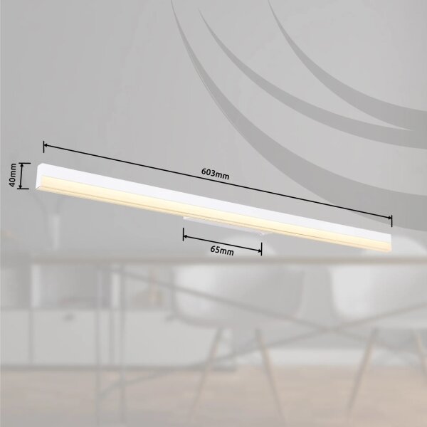 Aplică LED Globo 41927W SALLO LED/18W/230V 3000K/6000K