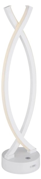 Globo 58457W - Lampă de birou LED tactilă reglabilă HELA LED/1W/3,7V albă
