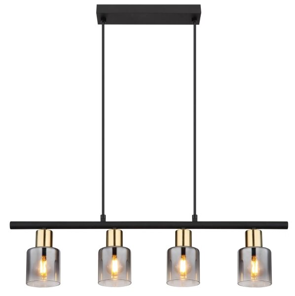 Lustră pe cablu Globo 54310-4H HOLLSY 4xE14/25W/230V