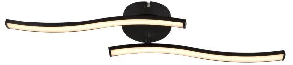 Lustră LED aplicată Globo 67178S TYLER LED/12W/230V