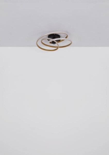Lustră LED aplicată Globo 67183-40G GLYXAR LED/40W/230V