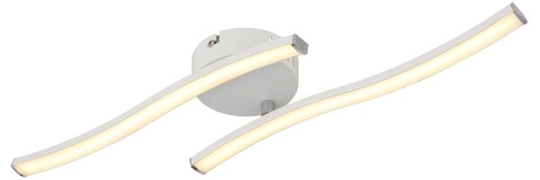 Lustră LED aplicată Globo 67178W TYLER LED/12W/230V