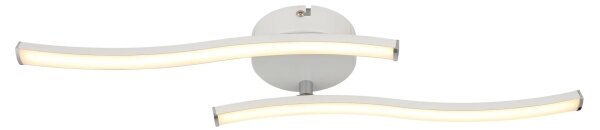 Lustră LED aplicată Globo 67178W TYLER LED/12W/230V
