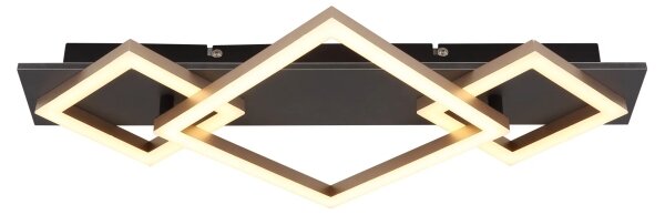 Plafonieră LED Globo 67330G-24 BEATRIX I LED/24W/230V