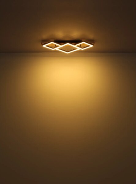 Plafonieră LED Globo 67330G-24 BEATRIX I LED/24W/230V