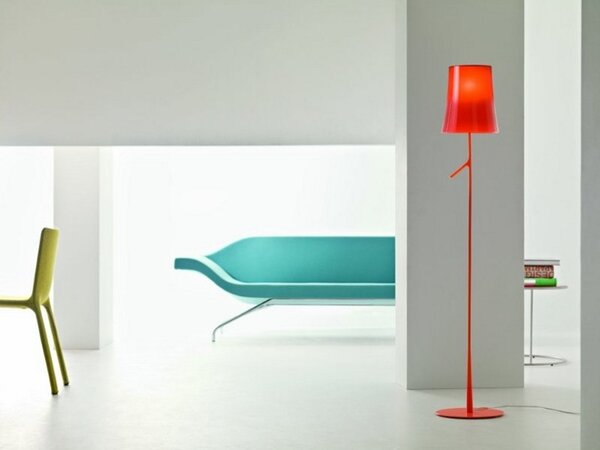 Birdie Reading LED Lampadar Graphite - Foscarini