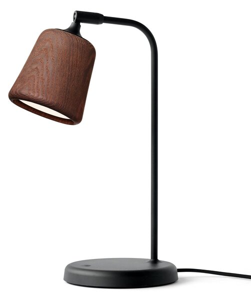Lampă de masă New Works, Material The Originals, reglabil, Negru, Camera de zi, Metal, Design