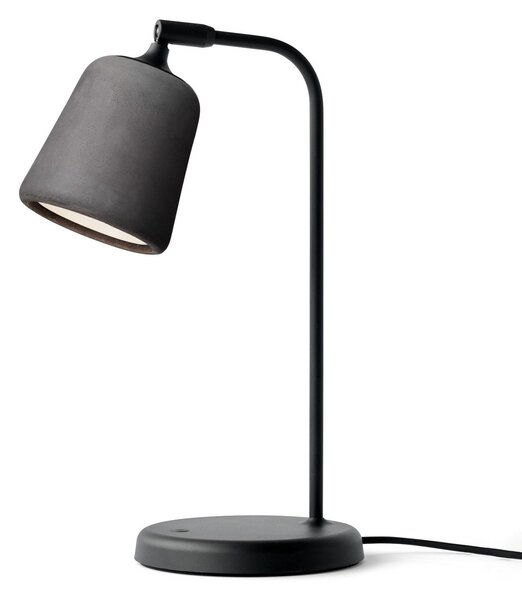 Lampă de masă New Works, Material The Originals, reglabil, Negru, Camera de zi, Metal, Design