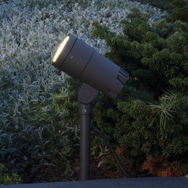Konstsmide Spot cu LED-uri pentru iluminarea la sol Andria 230 V, 9 W, Negru, Metal, Modern