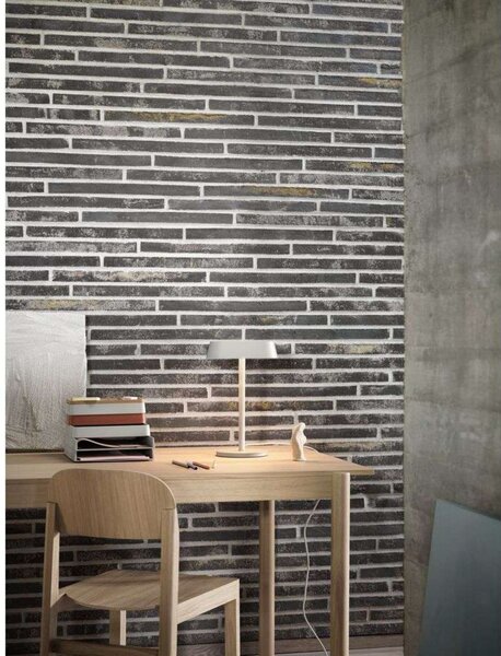 Lampă de masă Muuto, reglabil, Negru, Metal