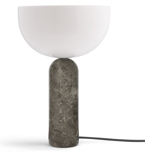 Lampă de masă New Works, Kizu Large, Gri, Camera de zi, Piatră, Design