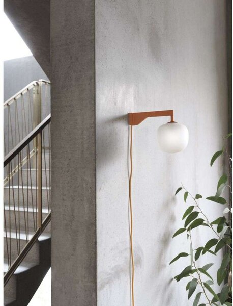 Lampă de perete Muuto, Gri, Camera de zi, Sticlă