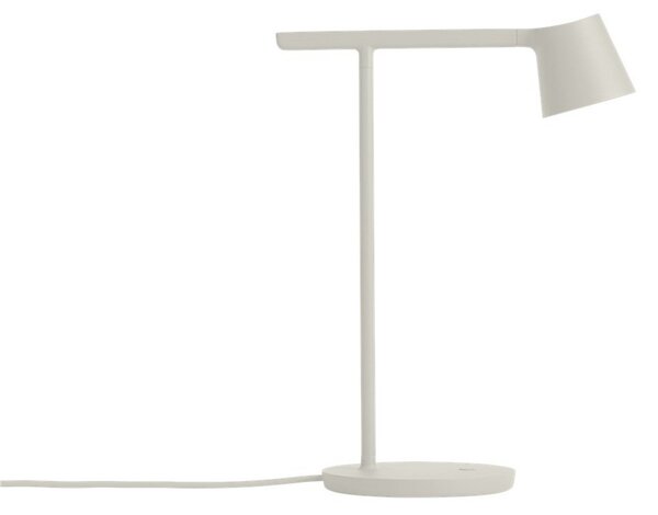 Lampă de masă Muuto, reglabil, Gri, Camera de zi, Aluminiu