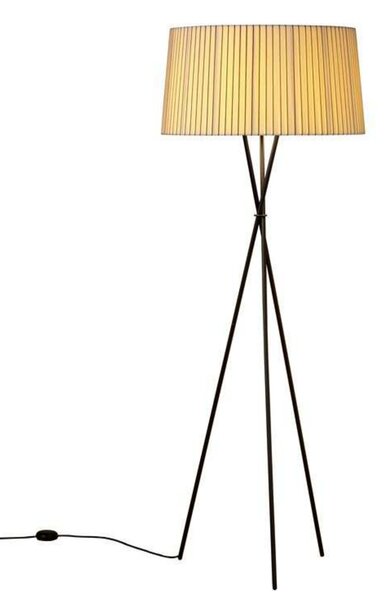 Lampadar Santa & Cole, reglabil, Negru, Camera de zi, Metal