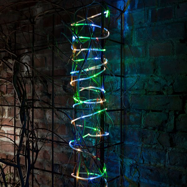 Konstsmide Christmas Mini - furtun luminos LED RGB 1000 cm, Transparent, Plastic