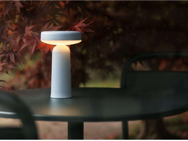 Lampă de masă Muuto, reglabil, Albastru, Camera de zi, Plastic