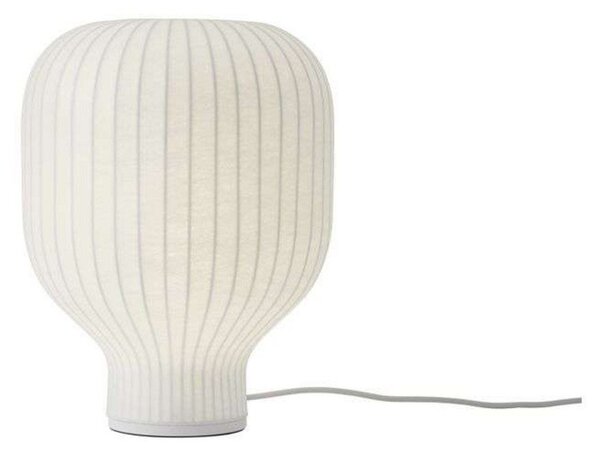 Lampă de masă Muuto, Alb, Camera de zi, Țesătură / Textil