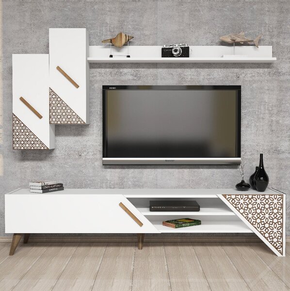 Mobilier living Berny (alb). 1088597