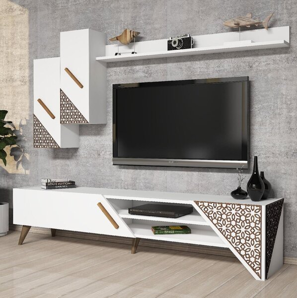 Mobilier living Berny (alb). 1088597
