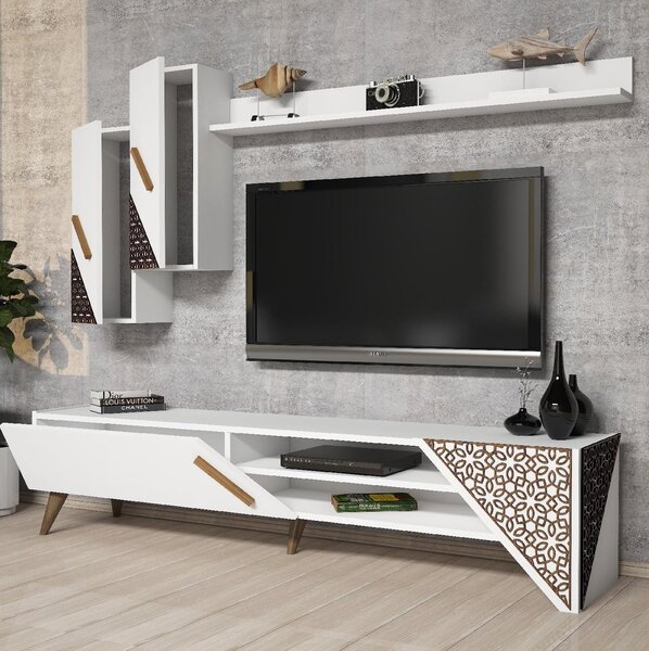 Mobilier living Berny (alb). 1088597