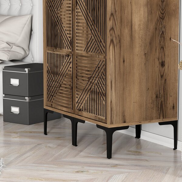 Dulap de haine Kiara PP (Nuc). Promo -19%. 1088603
