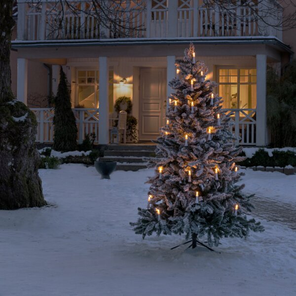 Konstsmide Christmas Ghirlandă luminoasă LED top becuri IP44 chihlimbar 25-bulb, Plastic