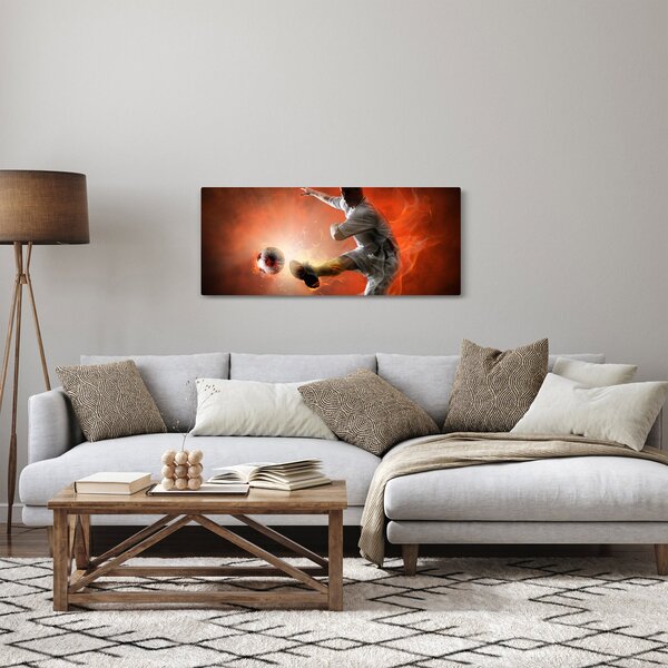 Tablou - Fotbalistul (120x50 cm)