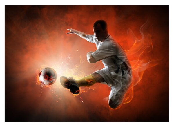Tablou - Fotbalistul (70x50 cm)