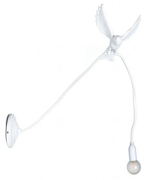 Lampă de perete SELETTI, Alb, Camera de zi, Plastic