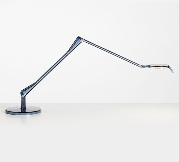 Kartell Aledin Tec lampă de masă LED, albastru, Albastru, Camera de zi / sufragerie, Plastic, Modern
