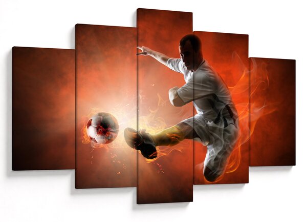 Tablou - Fotbalistul (150x105 cm)
