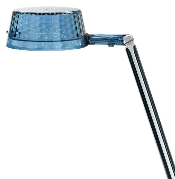 Kartell Aledin Dec - lampă de masă LED, albastru, Albastru, Camera de zi / sufragerie, Plastic, Modern