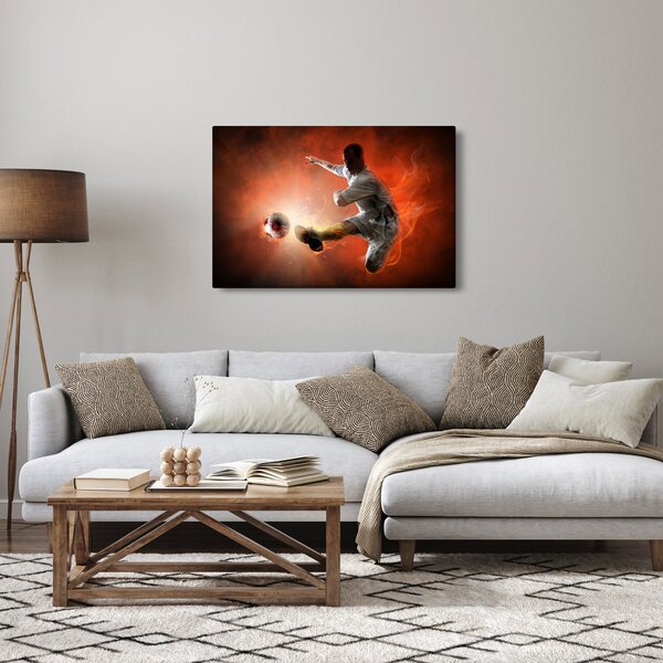 Tablou - Fotbalistul (90x60 cm)