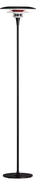 Diablo Lampadar Ø300 Matt Black/Glossy Red - Belid