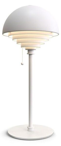 Lampă de masă Herstal, Alb, Camera de zi, Metal