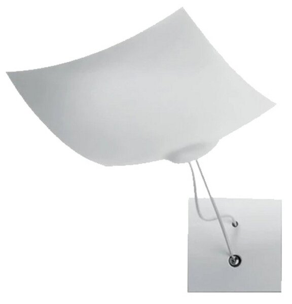 Lampă de perete Ingo Maurer, Metalic, Camera de zi, Aluminiu