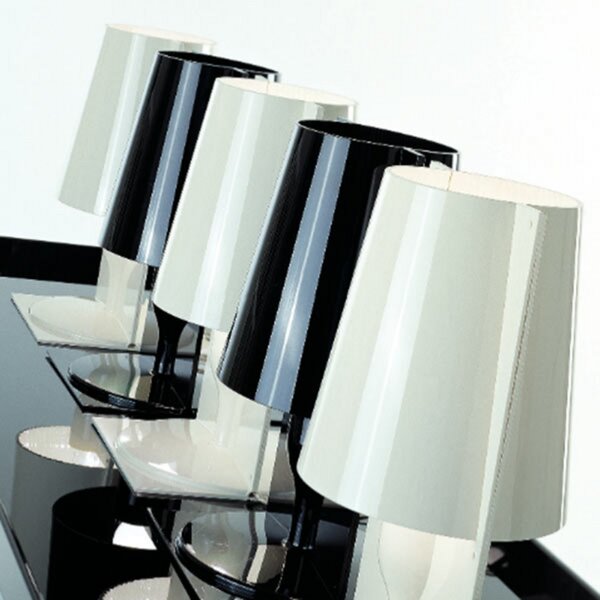 Kartell Take lampă de masă designer, alb, Alb, Camera de zi / sufragerie, Plastic, Design